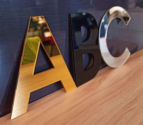 Laser Cut Acrylic Letters .